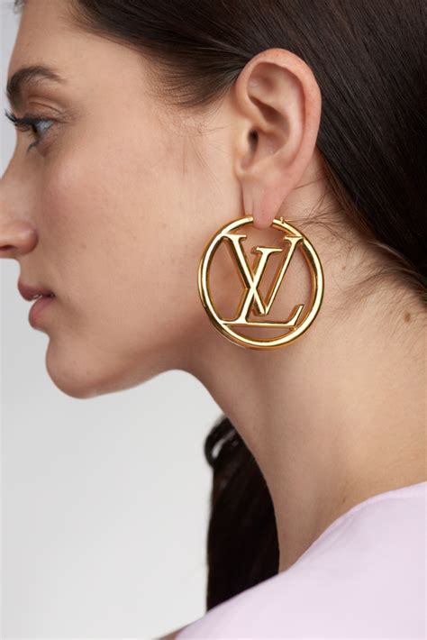 louis vuitton ear studs